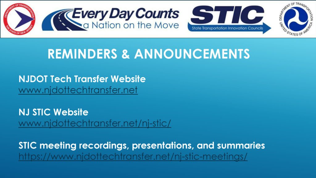 Slide image reading: Reminders & Announcements
