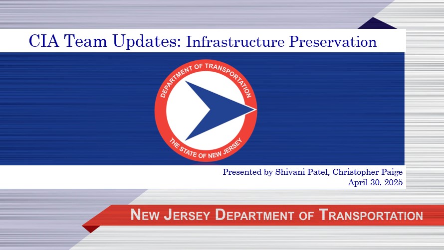 Presentation slide - CIA Team Updates: Infrastructure Preservation - Presented by Shivani Patel, Christopher Paige