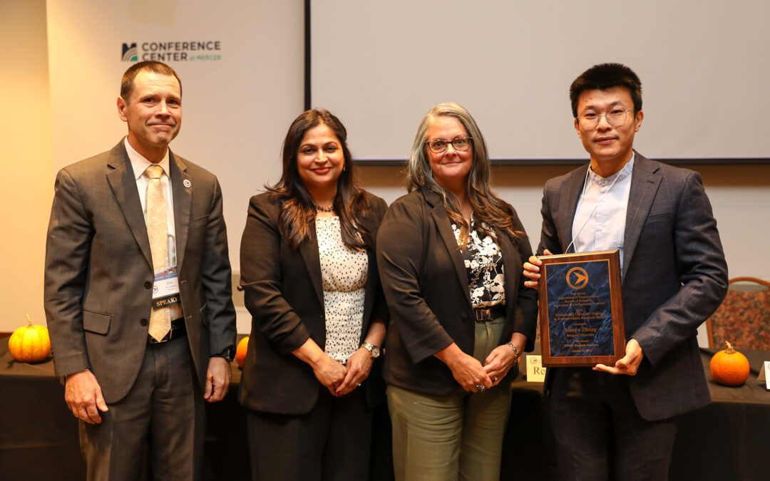 Interview with 2025 NJDOT Research Showcase Outstanding Student: Xiaoyu Zhang