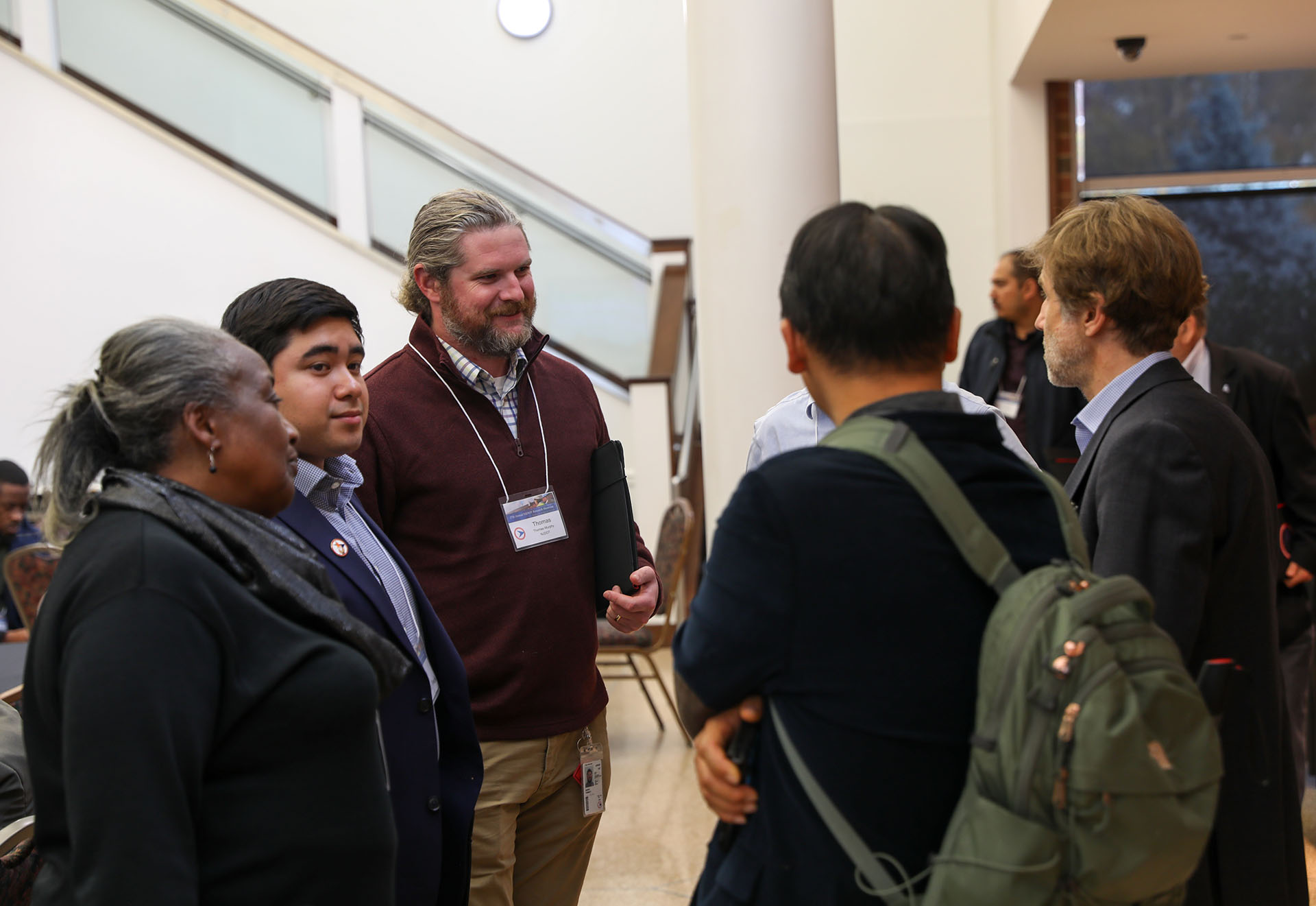 Attendees at NJDOT event