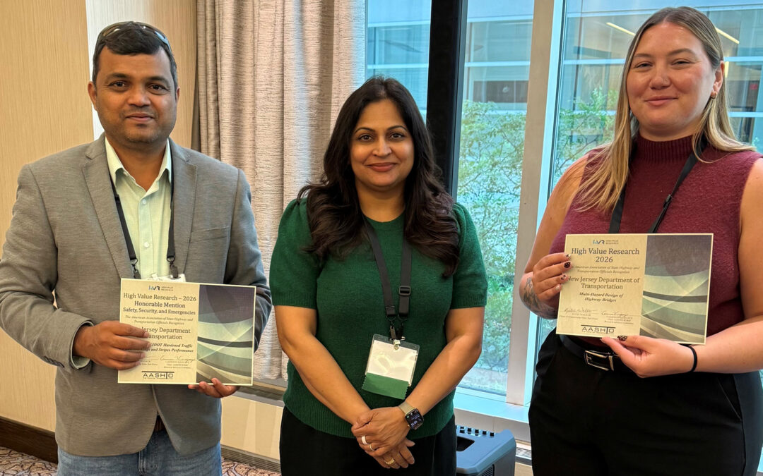 AASHTO Honors BRIIT Project Managers with Two High Value Research Awards